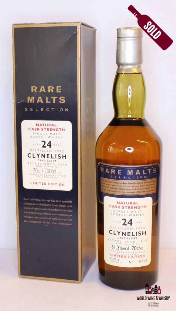 Clynelish 24 jaar oud 1972 1997 Rare Malts Selection 61,3%