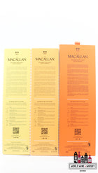 Macallan 12, 15 en 18 jaar oud 2023 - Colour Collection (set van drie flessen)