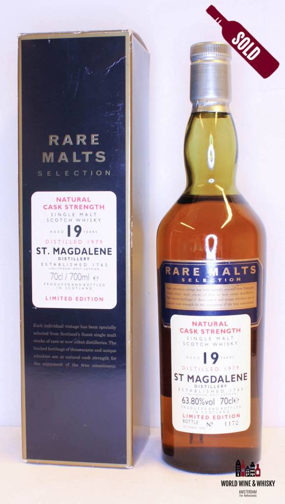 St Magdalene 19 jaar oud 1979 1998 Rare Malts Selection 63,80%