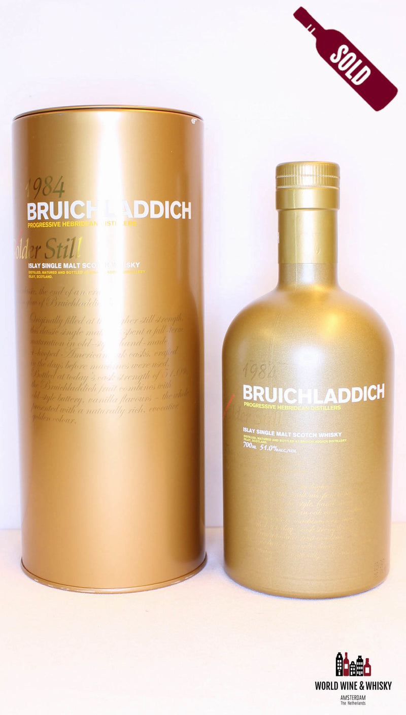 Bruichladdich 23 jaar oud 1984 2008 Golder Nog steeds 51%