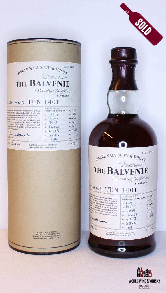 Balvenie Tun 1401 Batch nr. 8 2013 50,2%
