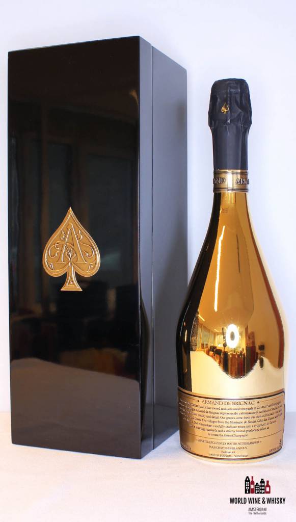 Armand de Brignac Gold Champagne Brut 12.5% 15L Nebukadnezar - in luxe koffer (15.000 ml)