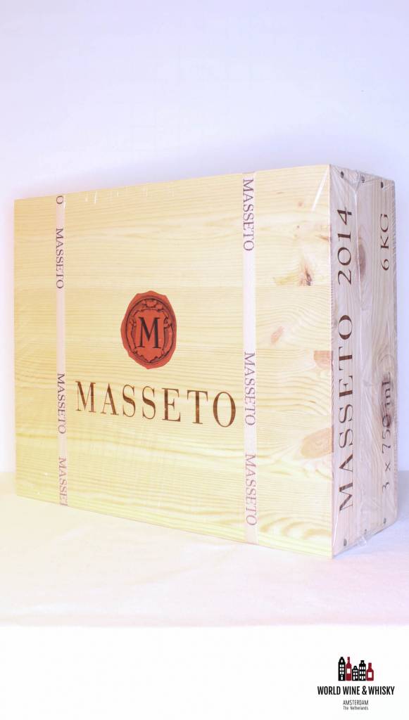 Tenuta dell Ornellaia Masseto 2014 (in een OWC van 3 flessen)