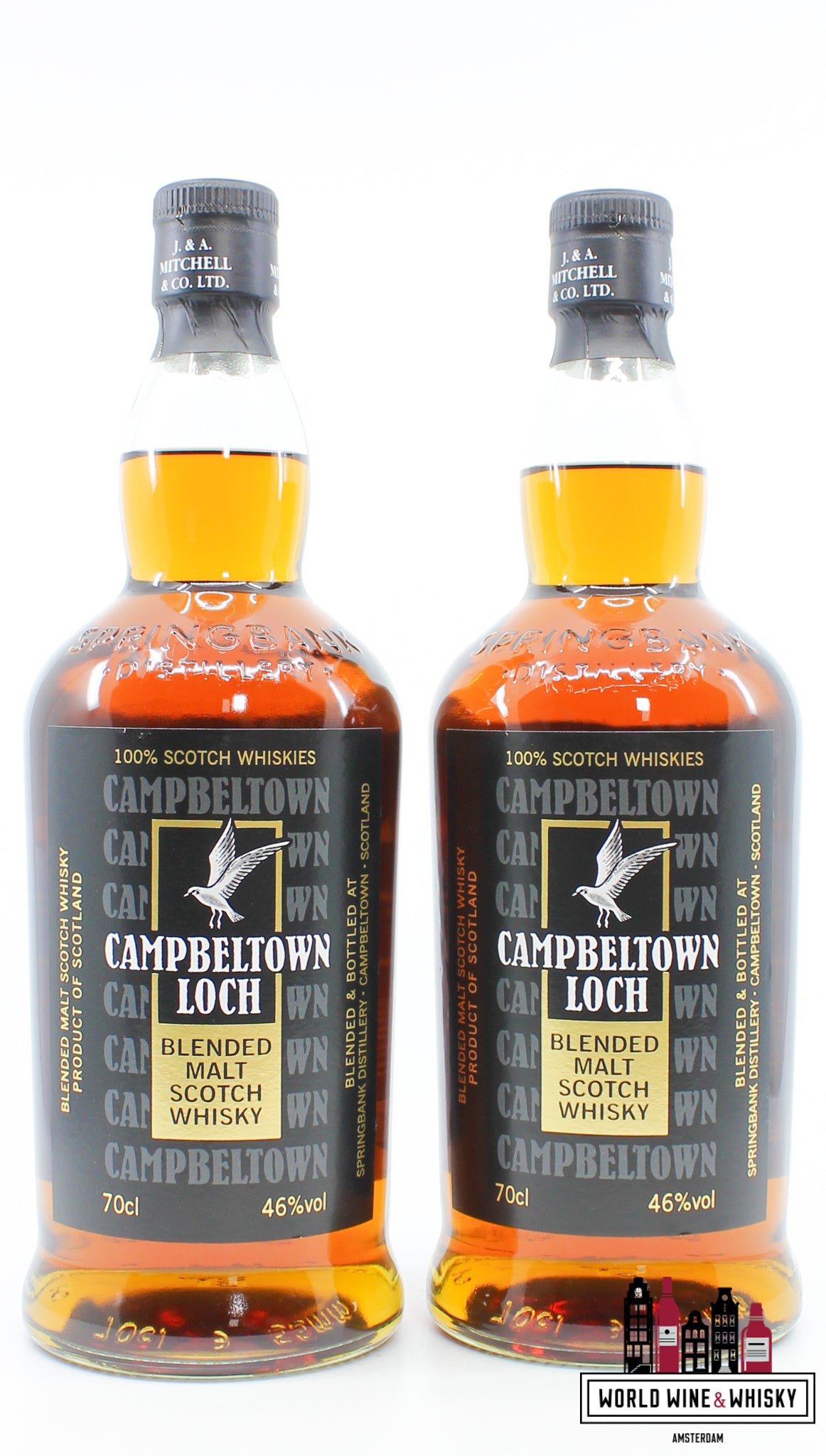 Campbeltown Loch - Blended Malt Scotch Whisky (100% Campbeltown Whisky's) 46%