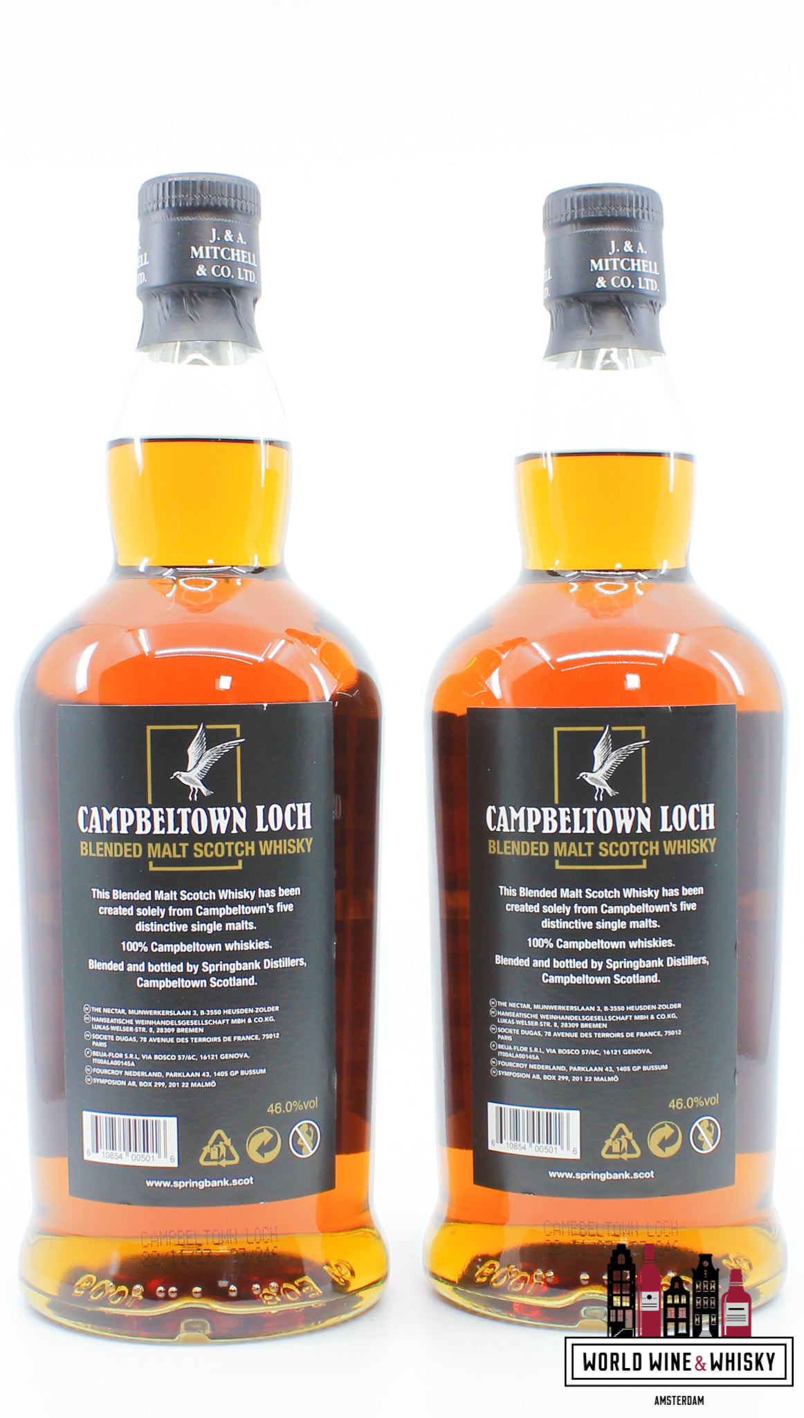 Campbeltown Loch - Blended Malt Scotch Whisky (100% Campbeltown Whisky's) 46%