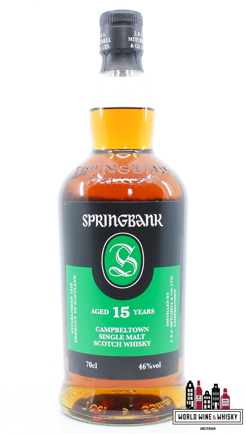 Springbank 15 Years Old 2024 - Groen/Zwarte Editie (februari) 46%