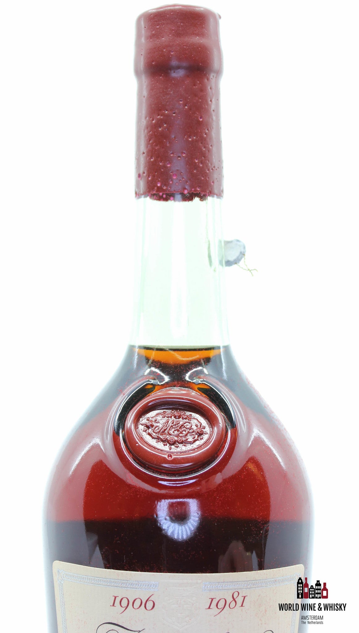 J & F Martell 1906 1981 Reserve Speciale - Jubilee Martell Koopmans & Bruinier Cognac 45%