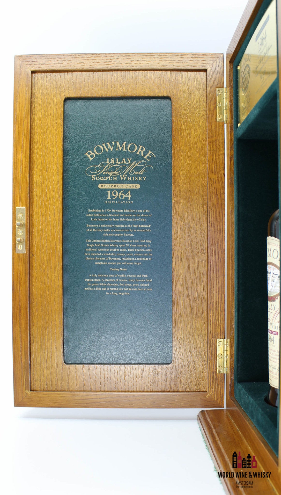 Bowmore 38 Years Old 1964 2003 Bourbon Cask - De Trilogie Serie 43,2%