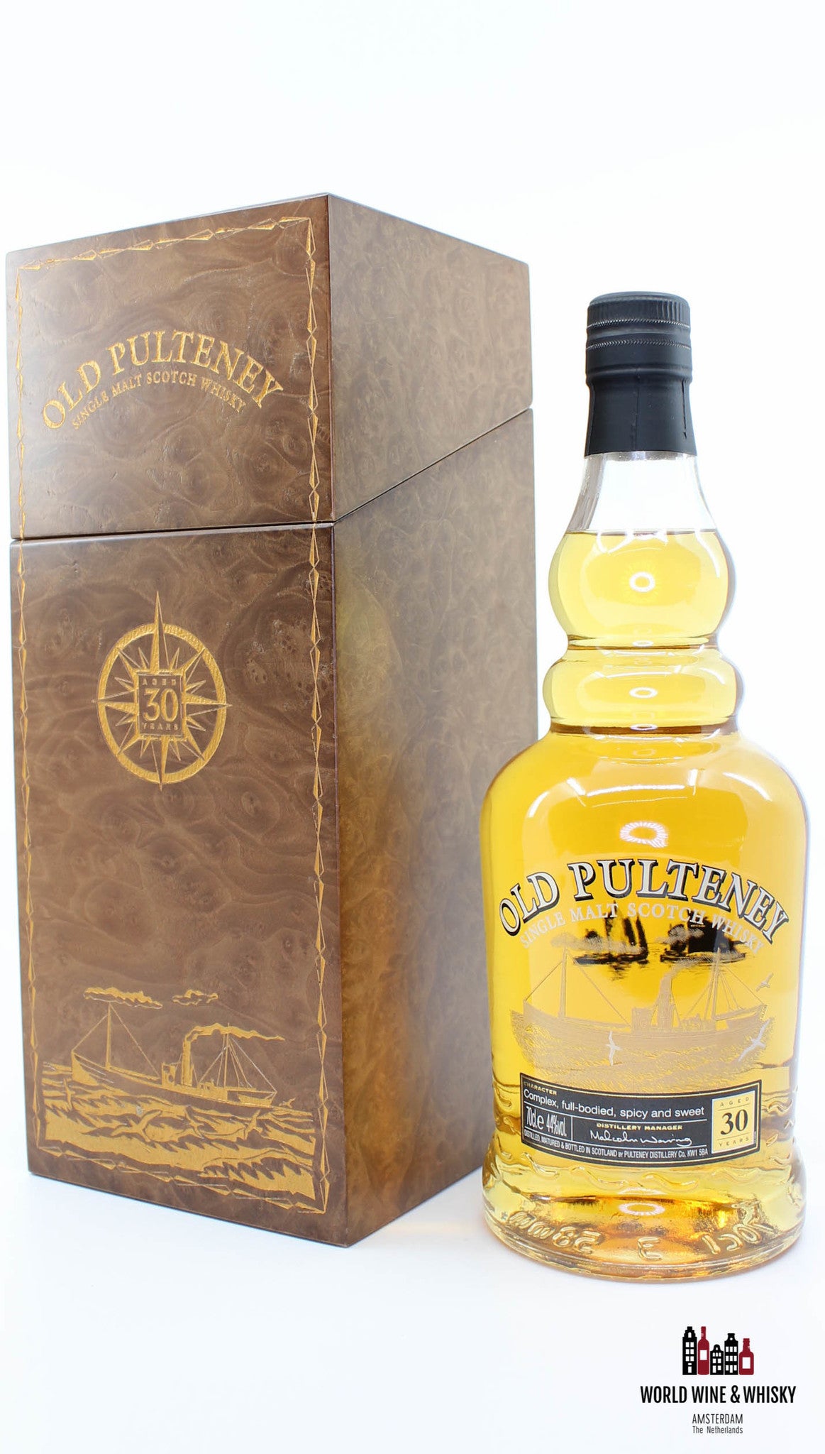 Oude Pulteney 30 jaar oud 2009 44% (in luxe koffer)