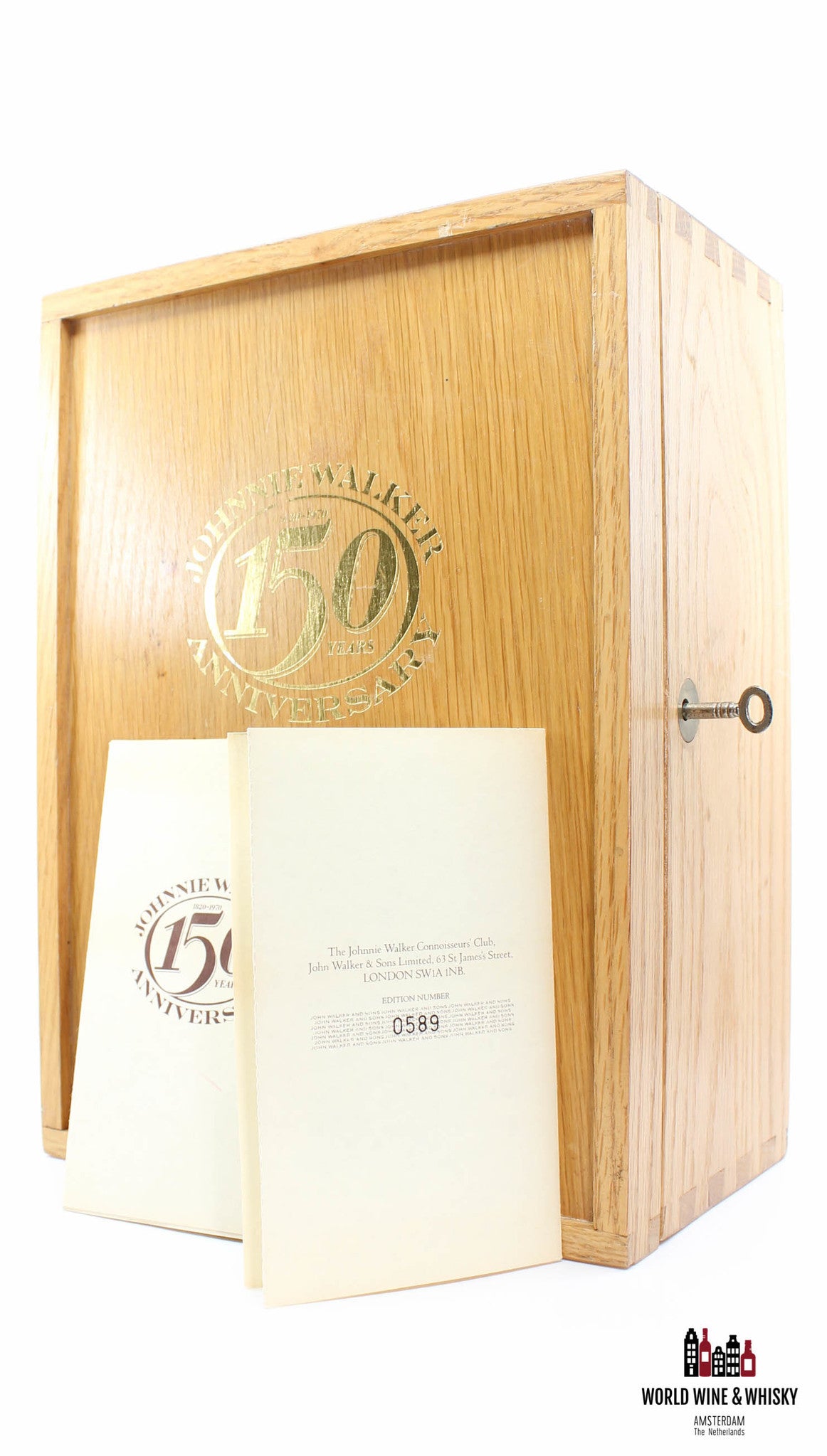 Johnnie Walker 150th Anniversary (1820-1970) - Gebotteld 1985 43% 750ml
