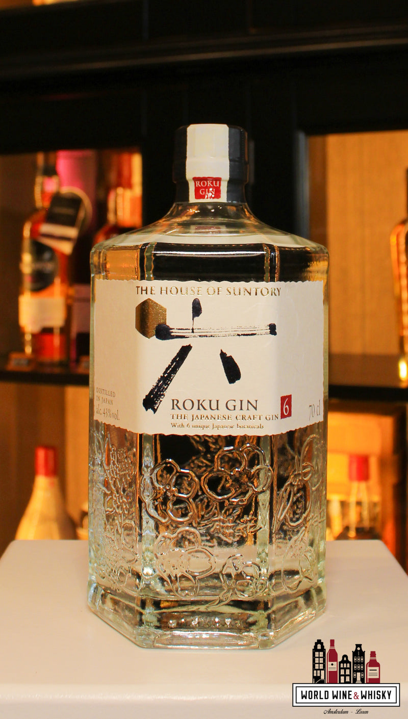 Roku Gin - De Japanse ambachtelijke gin (Suntory) 43%