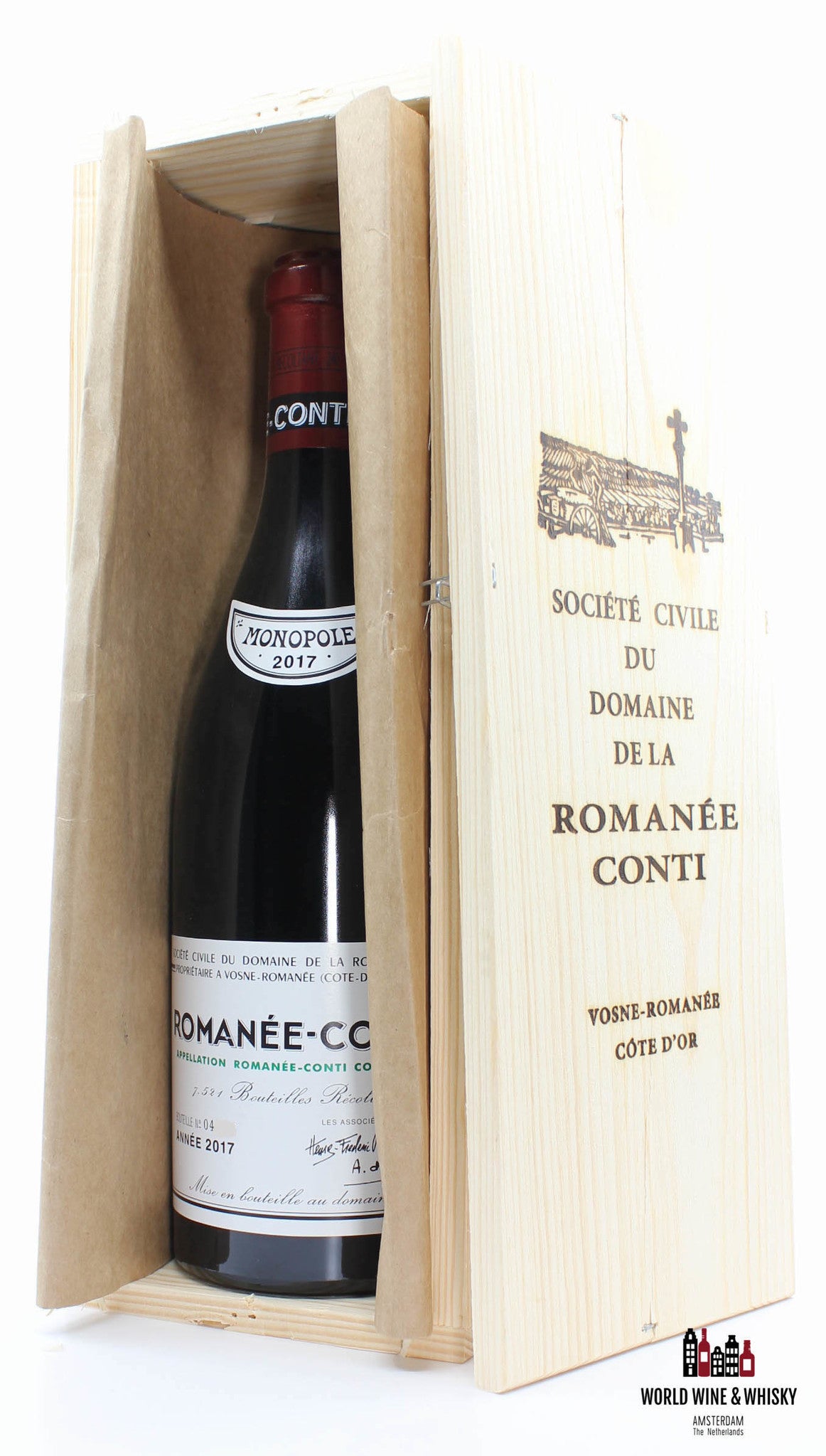 Domaine de la Romanée-Conti (DRC) - Romanée-Conti 2017 (in OWC)
