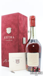 J & F Martell Cordon Argent Cognac Extra 43% (Bottled in the 80s/90s)