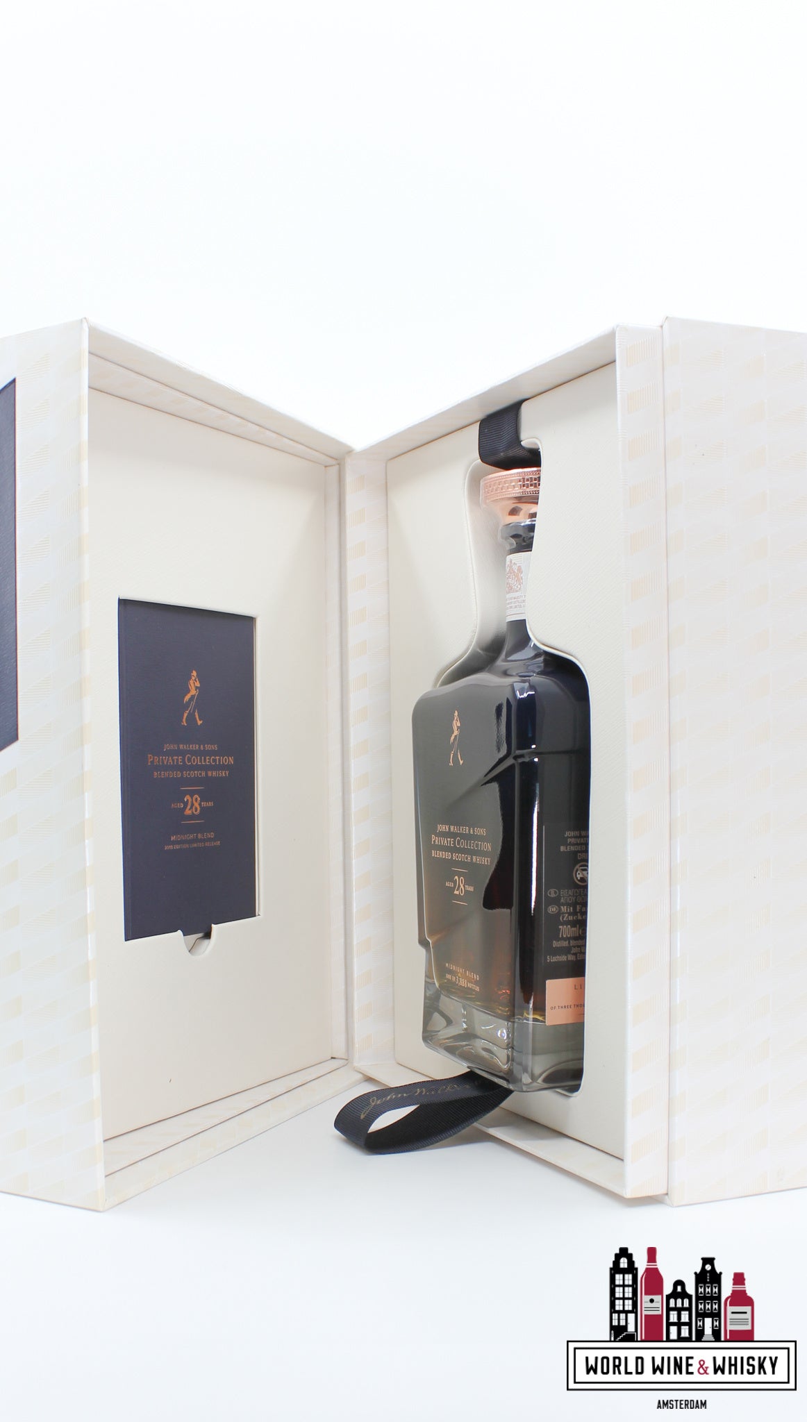 John Walker &amp; Sons 28 Years Old 2018 - Privécollectie - Midnight Blend 42,8% (1 van 3888)