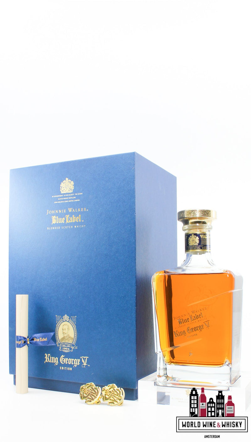 Johnnie Walker - Blue Label - King George V Edition 43% (in luxe koffer)