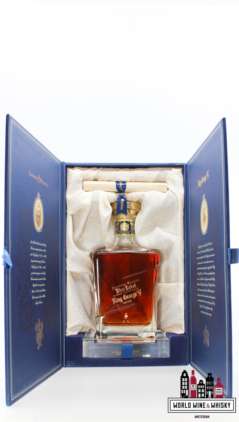 Johnnie Walker - Blue Label - King George V Edition 43% (in luxe koffer)
