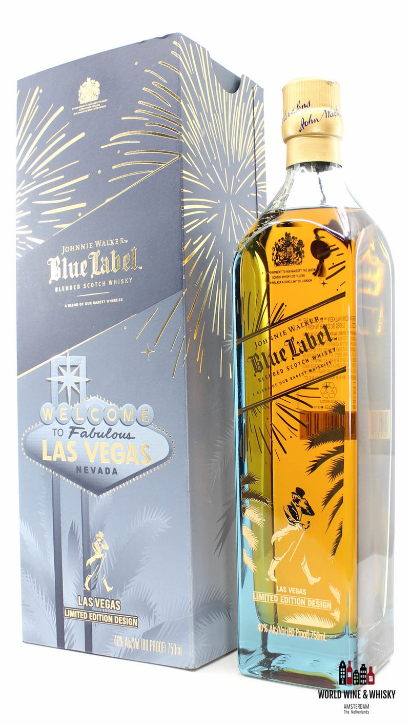 Johnnie Walker Blue Label - Las Vegas Limited Edition Design 40% 750ml