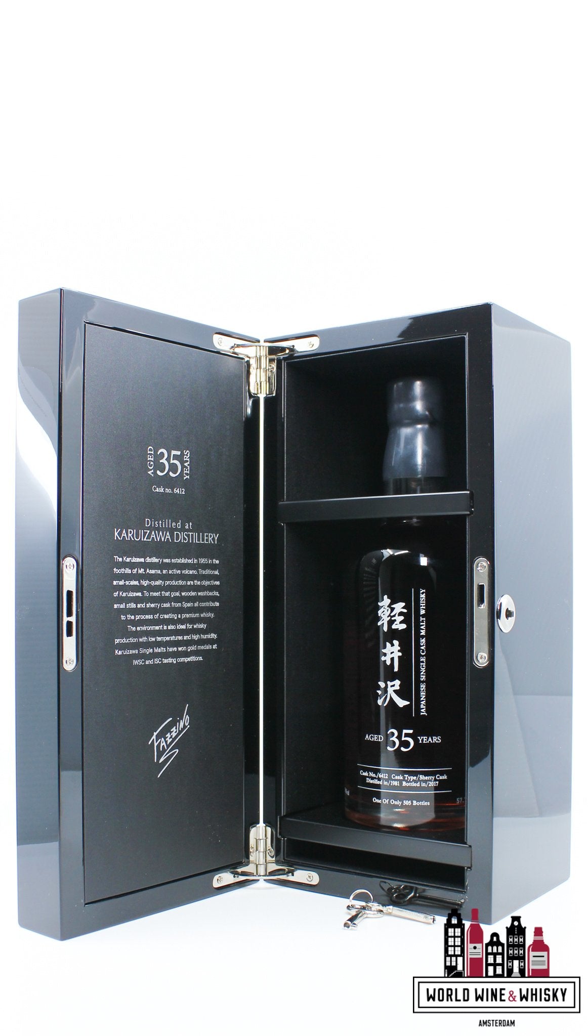 Karuizawa 35 Years Old 1981 2017 - Single Cask - Cask 6412 - artist Fazzino 57,7% (1 van 505)