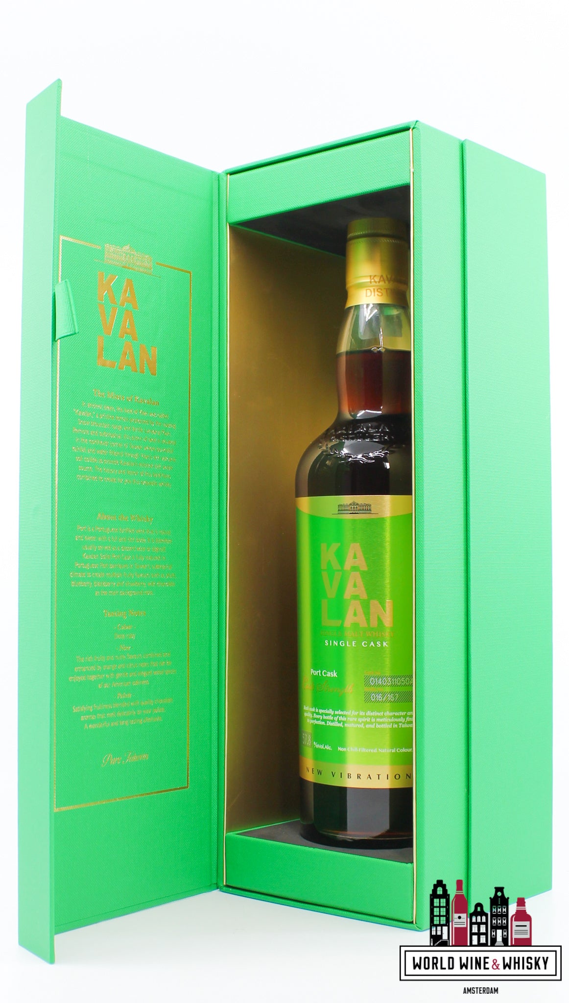 Kavalan 2014 2023 - Solist - New Vibrations - Port Cask - Cask O140311050A 57.8% (1 van 167)