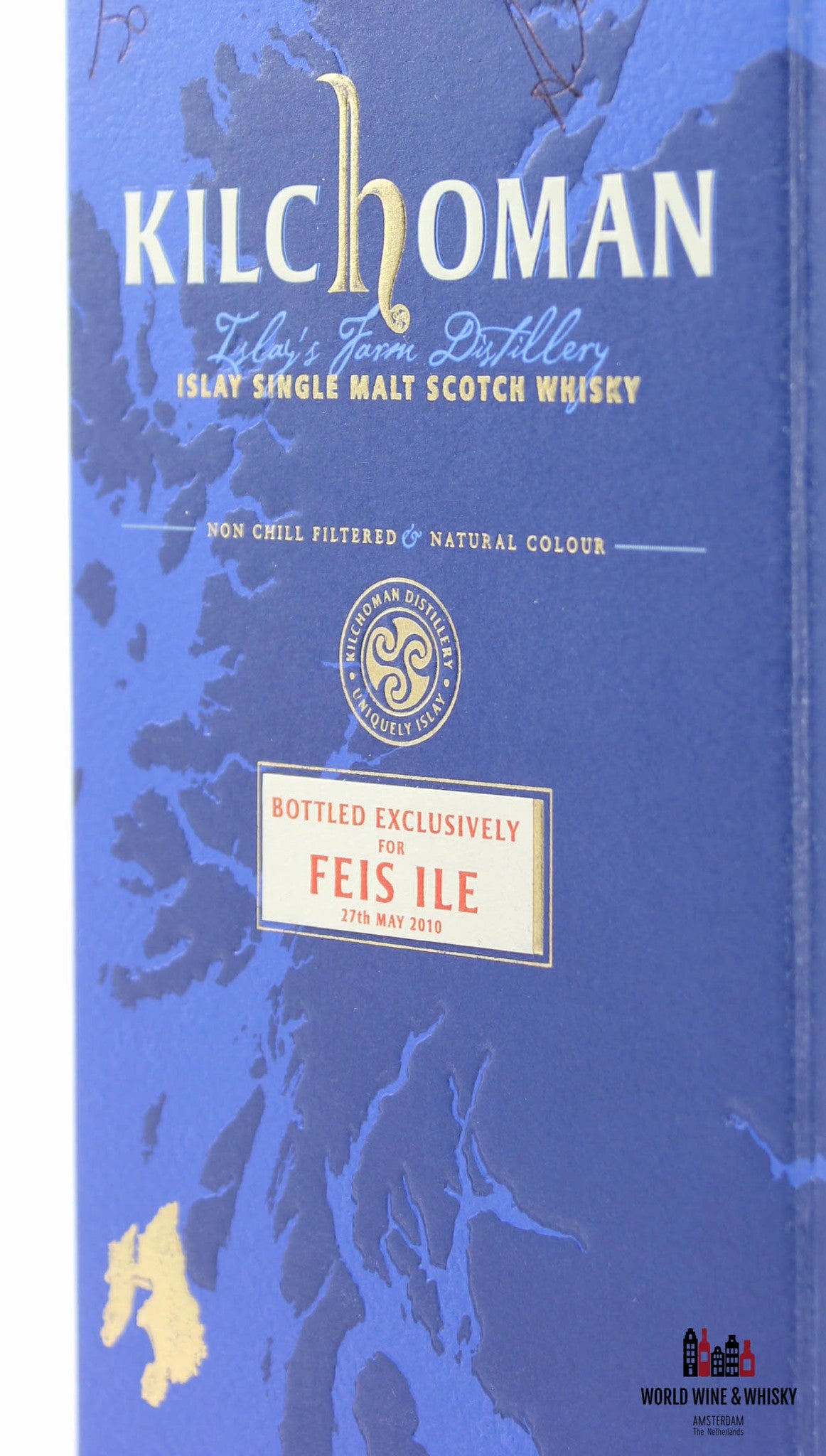 Kilchoman 3 Years Old 2007 2010 Feis Ile 2010 - Cask 113/07 62,2% (een van de 285 flessen)