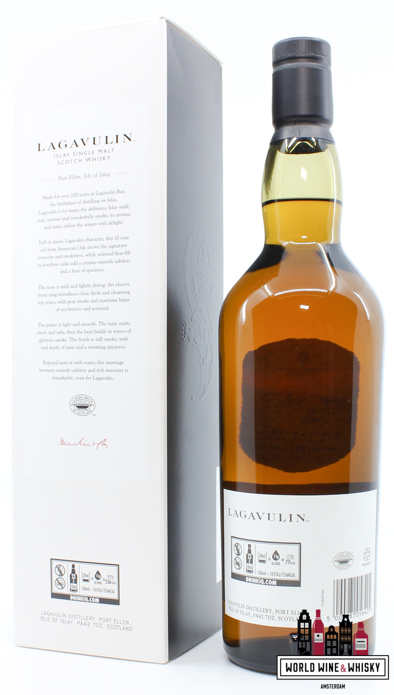 Lagavulin 10 jaar oud 2020 - Exclusief voor reisdetailhandel 43%