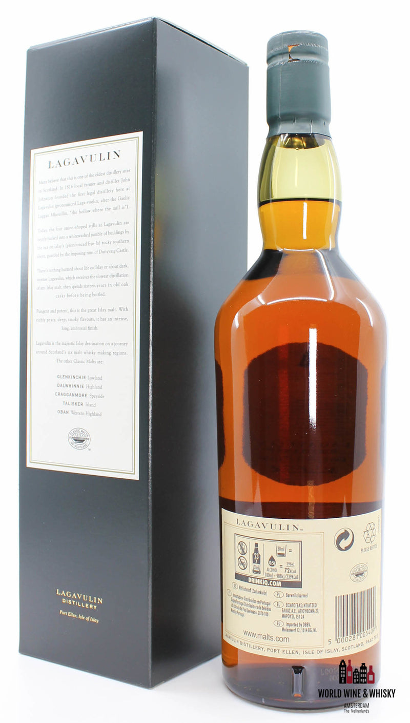 Lagavulin 16 Years Old (Port Ellen - Isle of Islay) 43% 700ml