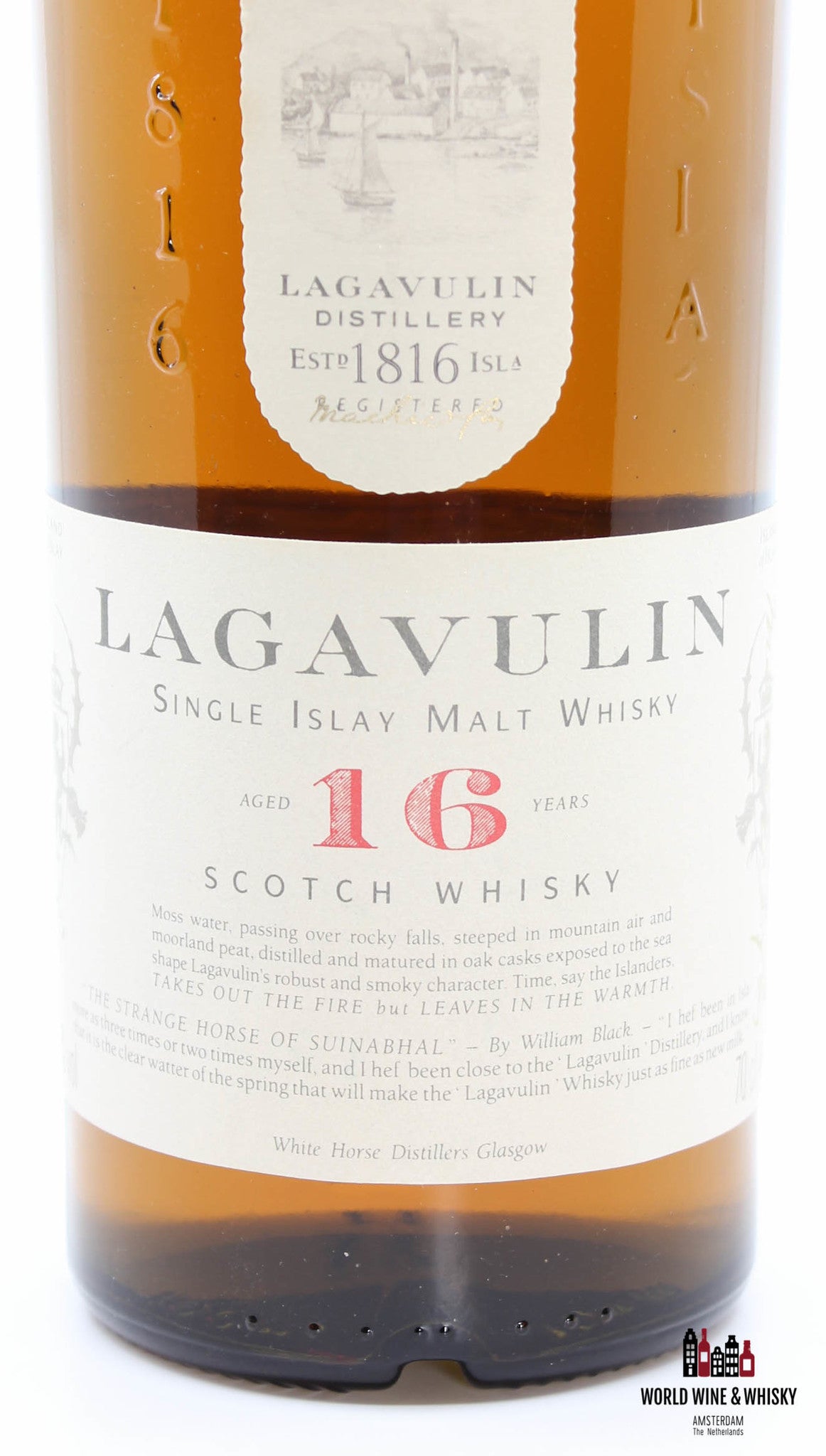 Lagavulin 16 jaar oud - White Horse Distillers 43%