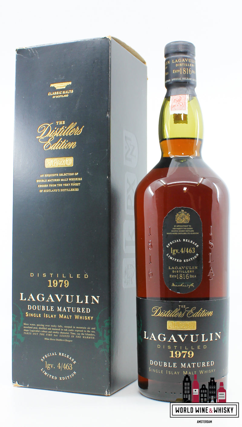 Lagavulin 18 Years Old 1979 1997 - The Distillers Edition - lgv. 4/463 43% 1 liter