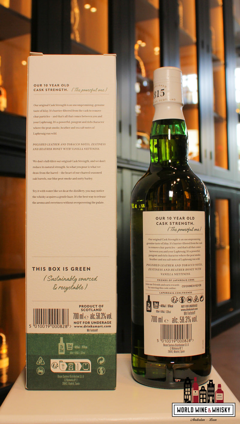 Laphroaig 10 Years Old 2023 - Vatsterkte - Batch 17 58,3%