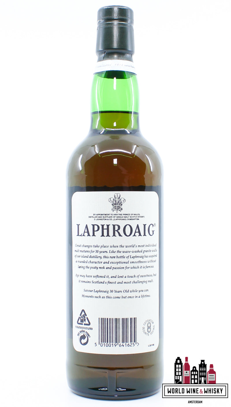 Laphroaig 30 Years Old 1975 2006 - Extreem zeldzaam 43% 700ml