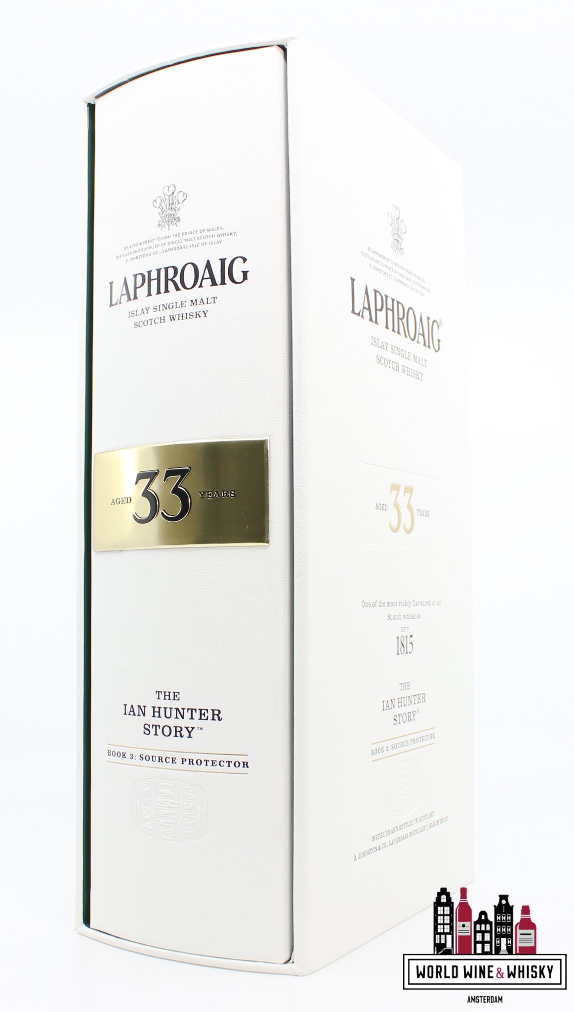 Laphroaig 33 jaar oud 1987 2021 - Het verhaal van Ian Hunter - Boek 3: Bronbeschermer 49,9% (1 van 4800)