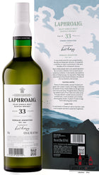 Laphroaig 33 jaar oud 2024 - Sterke personages - Hoofdstuk één Donald Johnston 43,8%