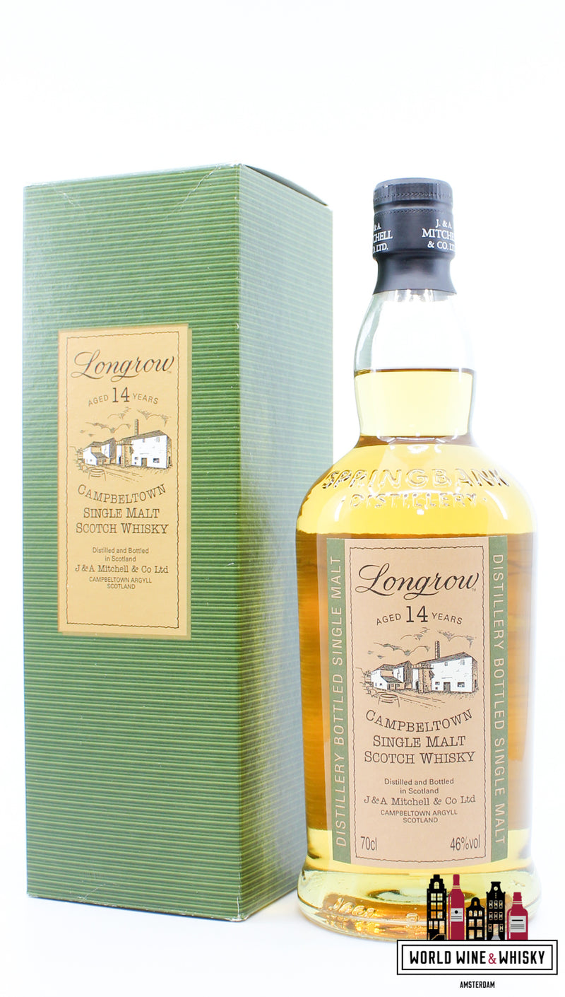 Longrow 14 Years Old 2007 - Groene editie (Springbank) 46%