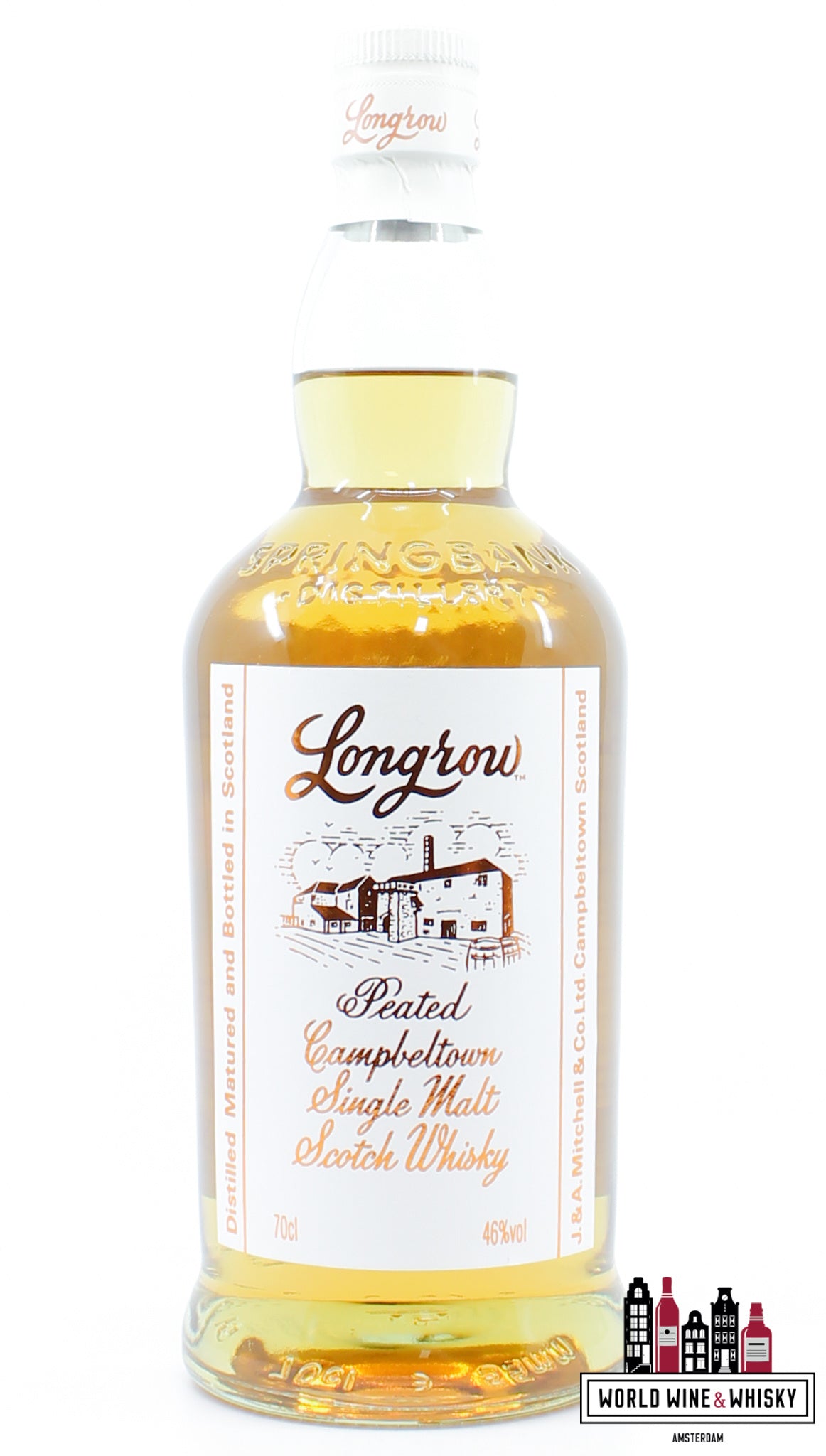 LongLongrow - Peated Campbeltown Single Malt Scotch Whisky (Springbank) 46%rij 2021 - Peated Campbeltown Single Malt Scotch Whisky (Springbank) 46%