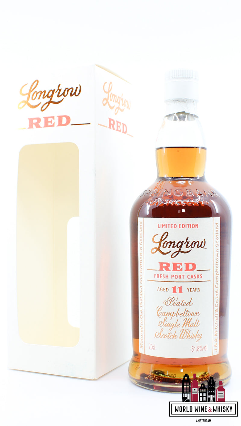 Longrow Red 11 Years Old 2014 - Verse Port Casks (Springbank) 51,8% (1 van 9000)