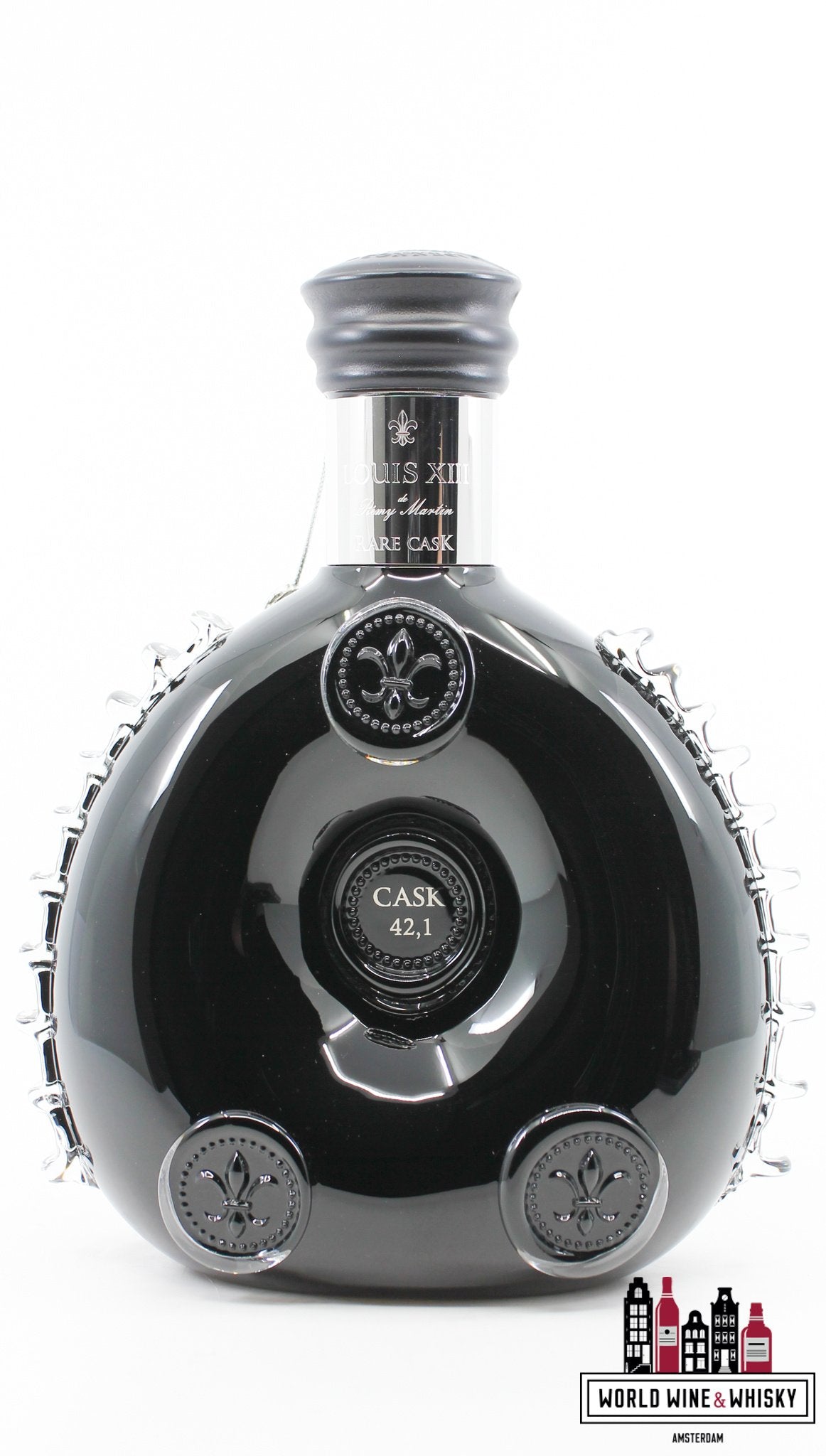Louis XIII 2023 - Zeldzame Cask 42.1 - Baccarat Black Crystal Decanter 42.1% (1 van 775)