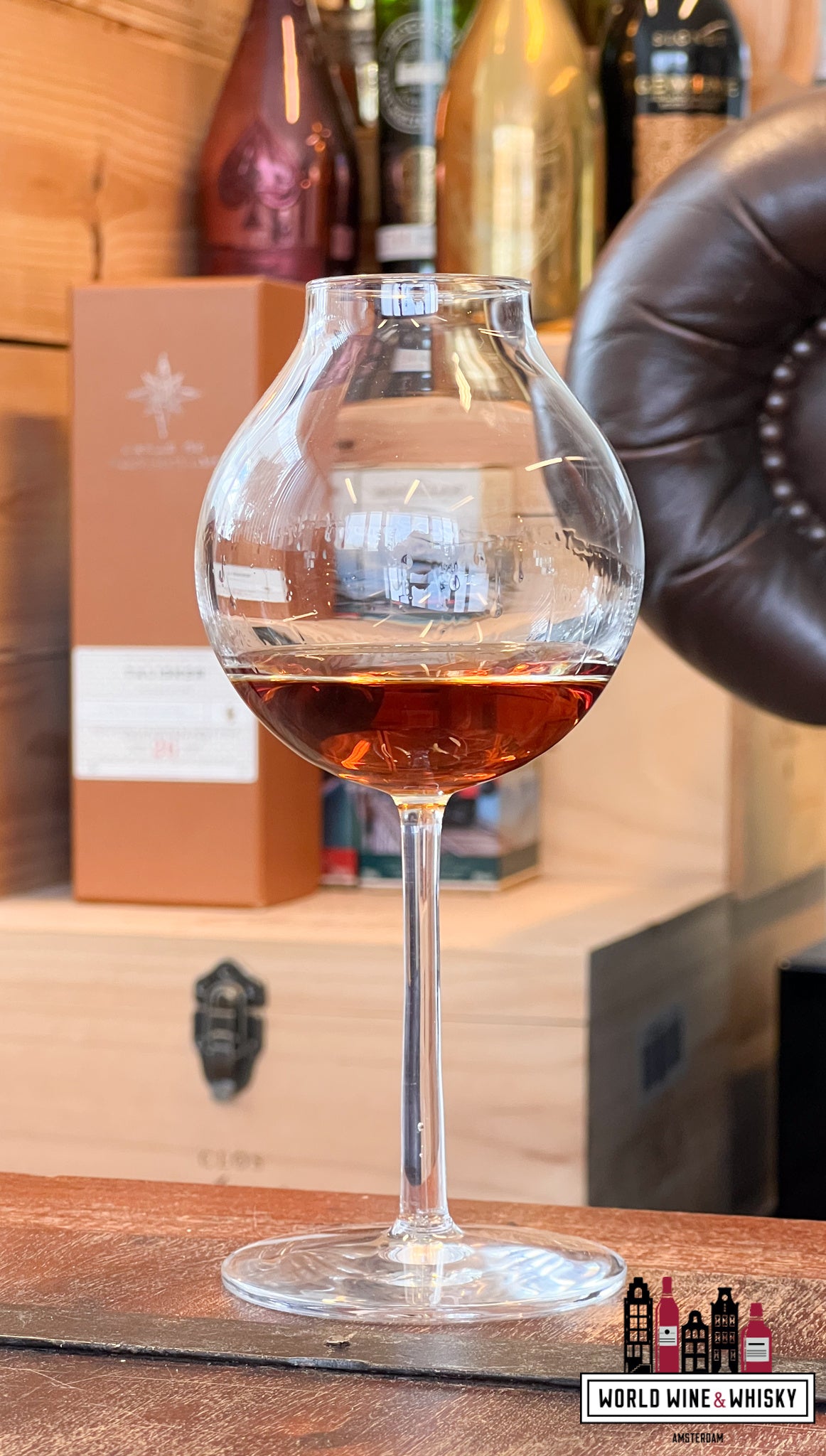 Luxe professioneel blender whiskyglas uit de jaren 20, 225 ml