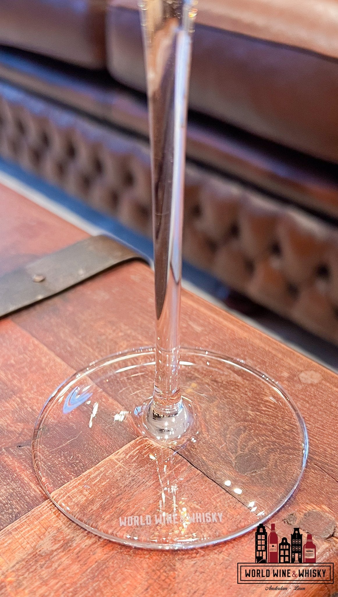 Luxe whisky- en cognacglas in tulpvorm 130ml