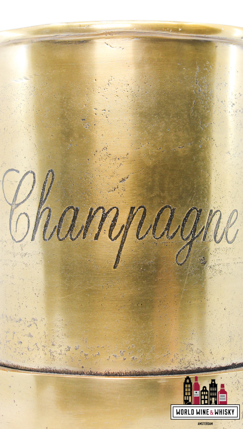 Luxe gouden champagnekoeler/ijsemmer (voor 1 fles)