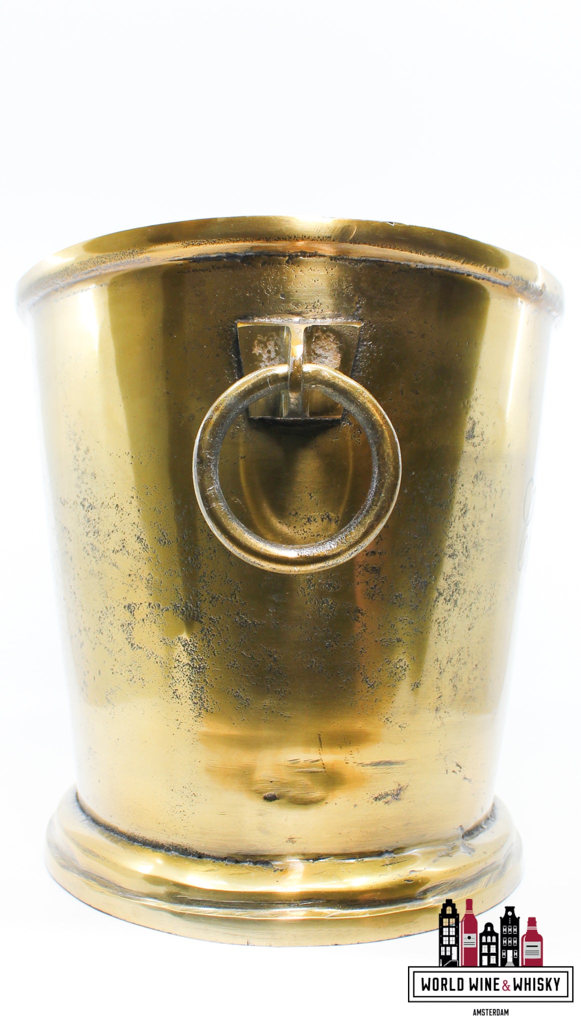 Luxe gouden champagnekoeler/ijsemmer (voor 3/4 flessen)
