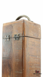 Luxe houten wijn- of whiskygeschenkdoos (1 fles)