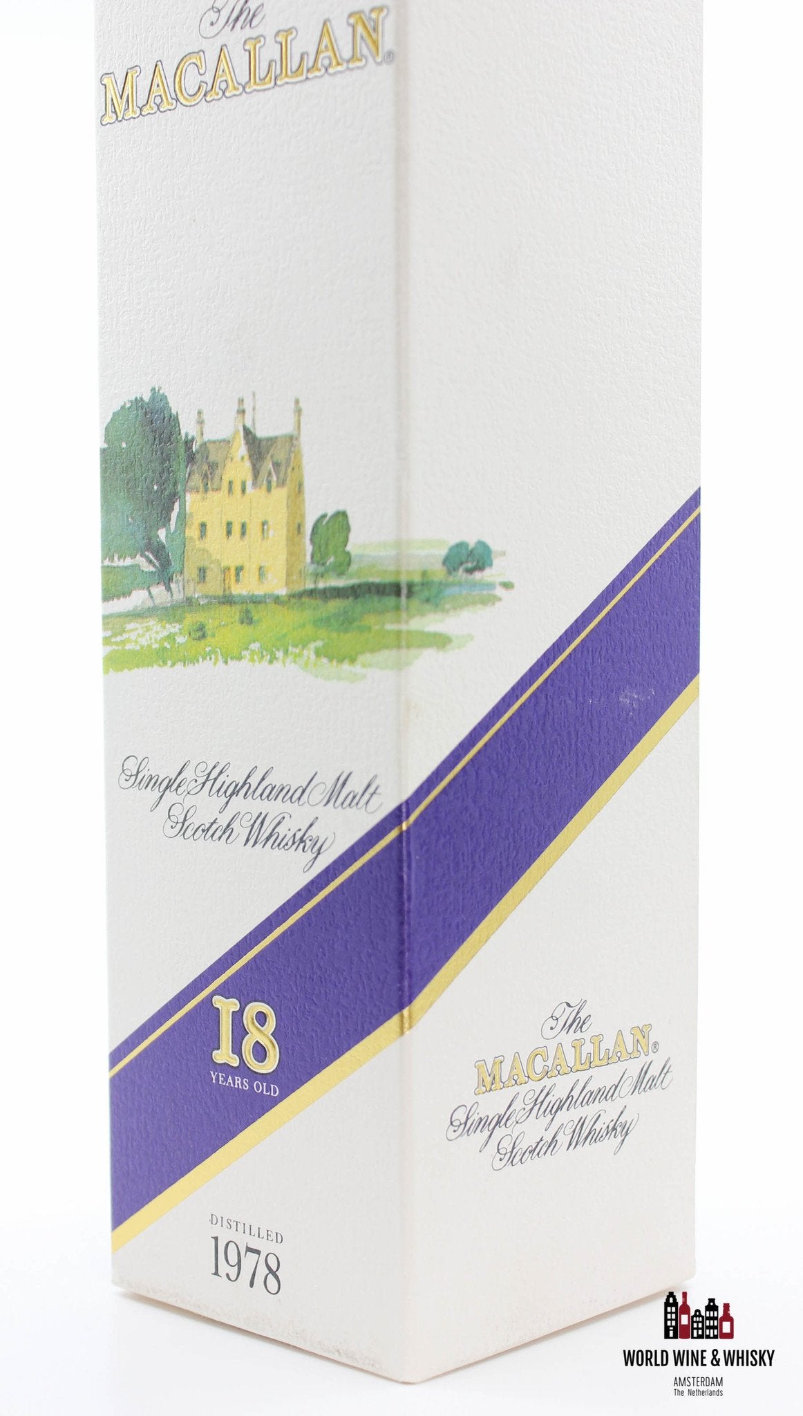 Macallan 18 jaar oud 1978 1996 - Giovinetti &amp; Figli Import Italia 43% 700ml