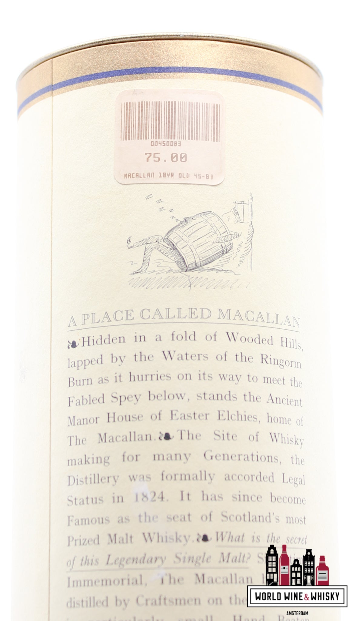 Macallan 18 jaar oud 1981 1999 Sherry eiken vaten 43% 750ml