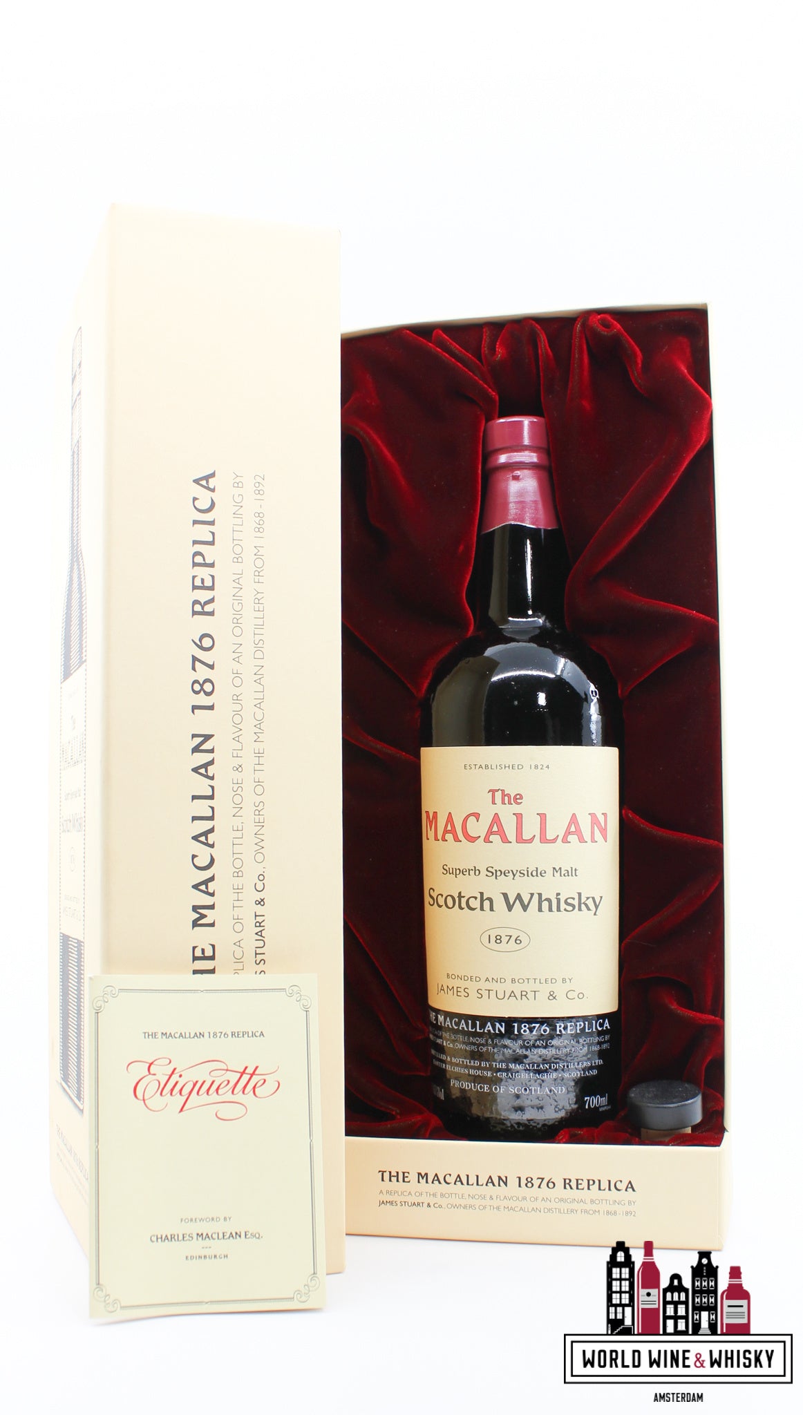 Macallan 1876 Replica - Gebotteld in 2003 40,6% (1 van 19800)