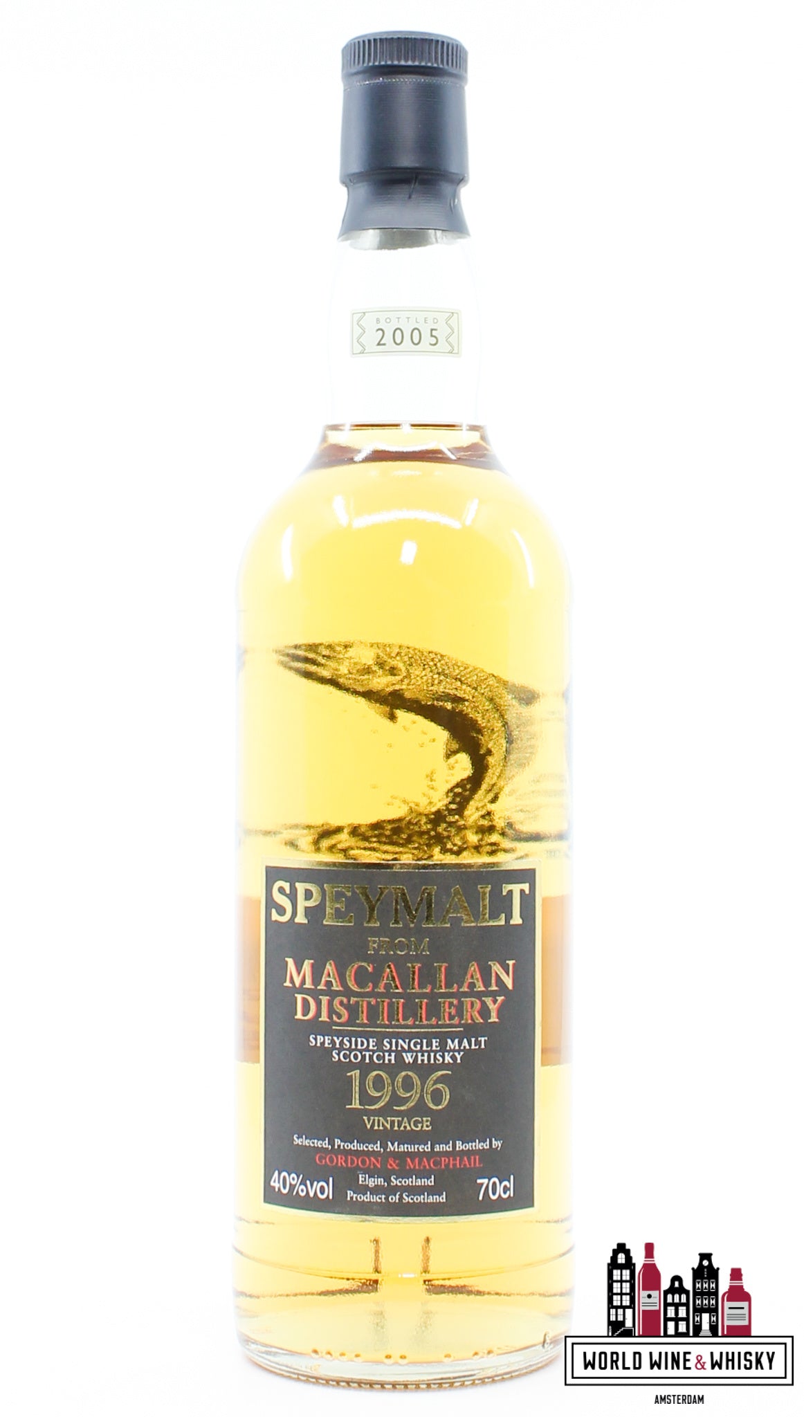 Macallan 1996 2005 - Speymalt - Gordon &amp; MacPhail 40% (zonder kartonnen doos)