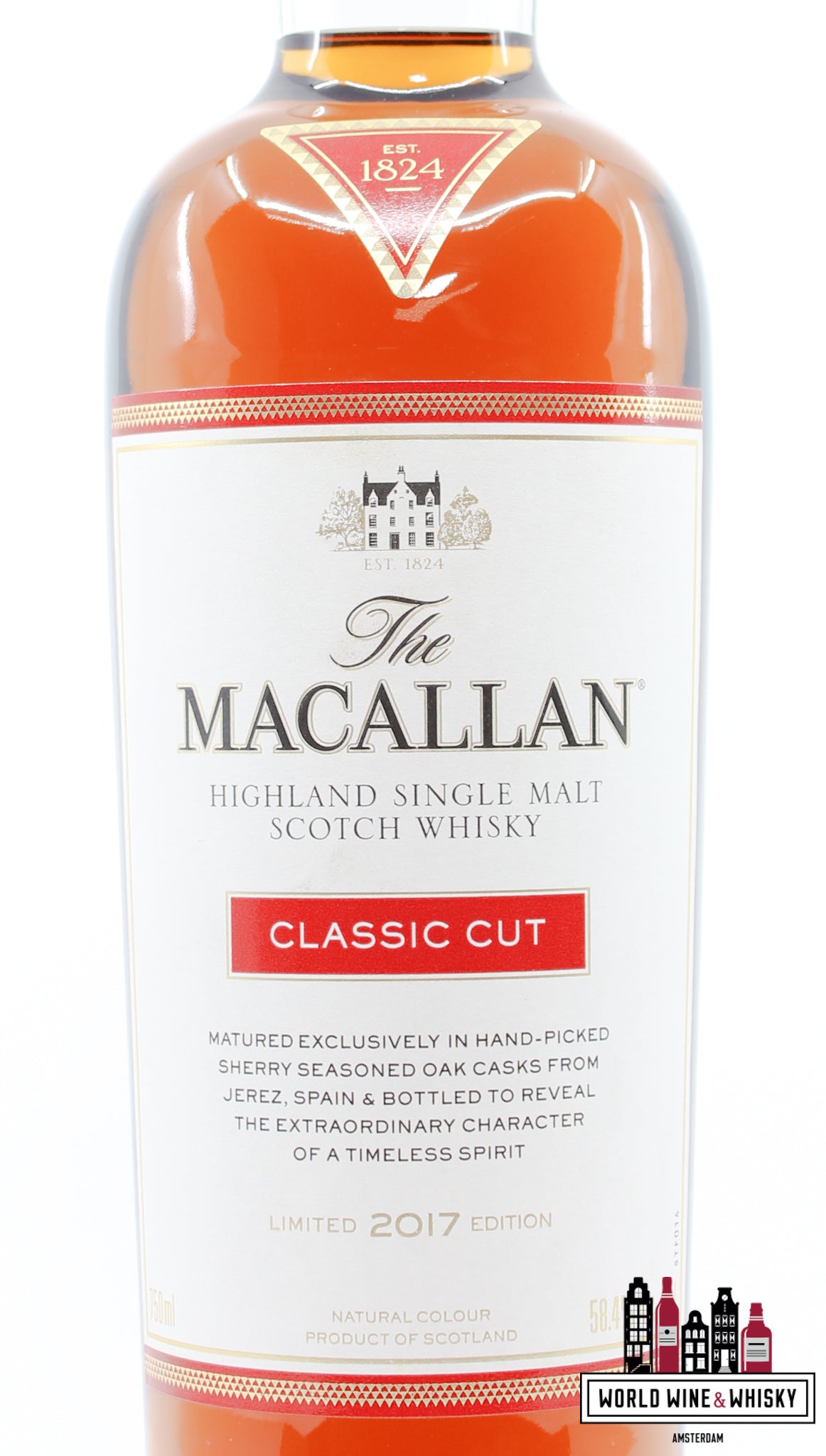 Macallan 2017 Classic Cut - Gelimiteerde 2017 Editie 58,4% 750ml