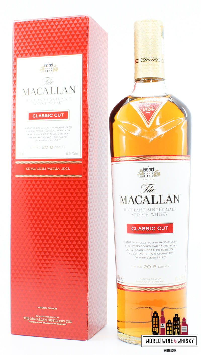 Macallan 2018 Classic Cut - Gelimiteerde 2018 Editie 51,2%