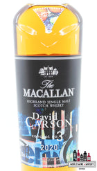 Macallan 2020 Concept Nummer 3 - David Carson 40,8% - Alleen voor Travel Retail Release