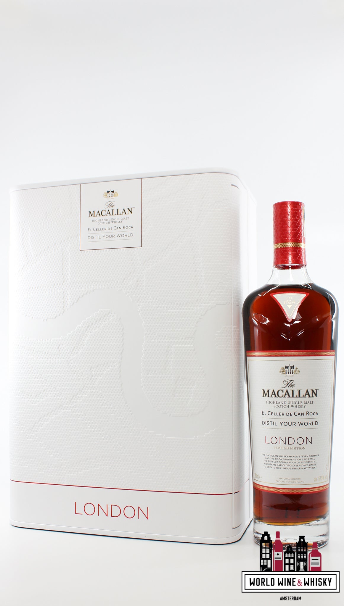 Macallan 2020 - Distill Your World - Londen Release - Limited Edition 57,5% (1 van 2000)