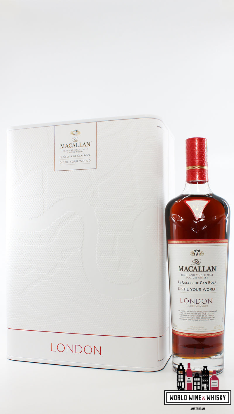 Macallan 2020 - Distill Your World - Londen Release - Limited Edition 57,5% (1 van 2000)